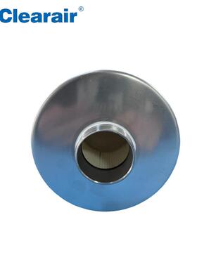 纹XJU替代布恩劳手套箱滤芯空气过专用滤高精度不锈钢螺口折叠过