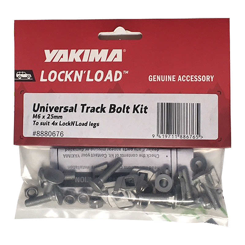 yakima轨道螺栓套件导轨T型螺丝洛克车顶平台行李架横杆适用配件