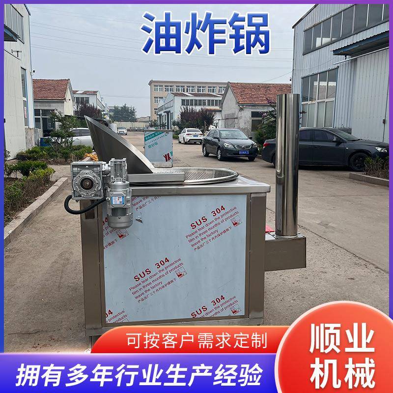 商用电炸炉 燃气炸鸡炉油炸锅 炸鸡汉堡店设备 小鱼仔油炸设备