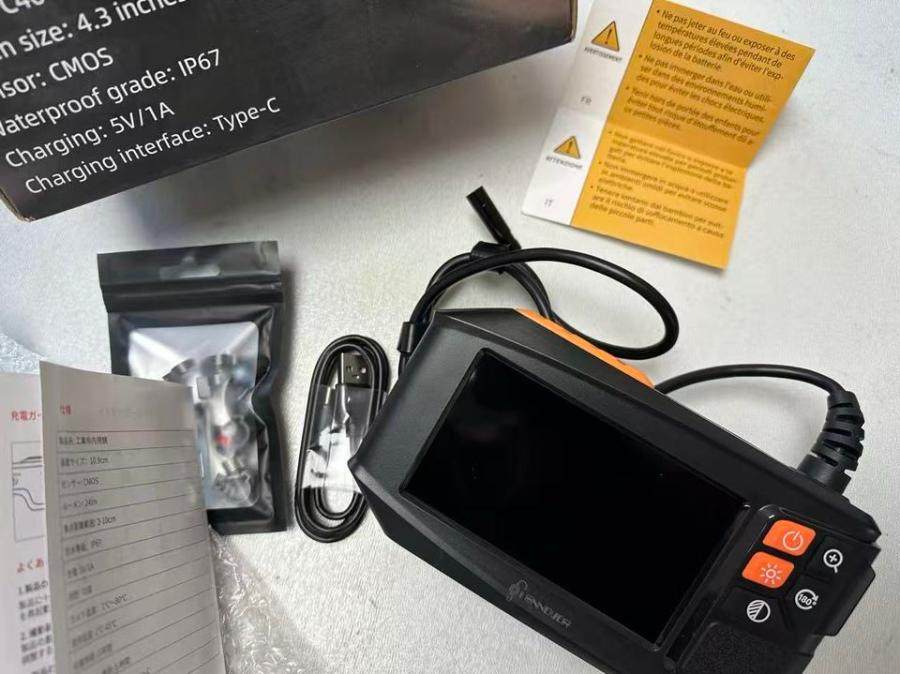 1月6日无锡【F1758】单位库存清理处置高清晰工业内窥镜一个（外贸版，正常使用）网络拍卖公告