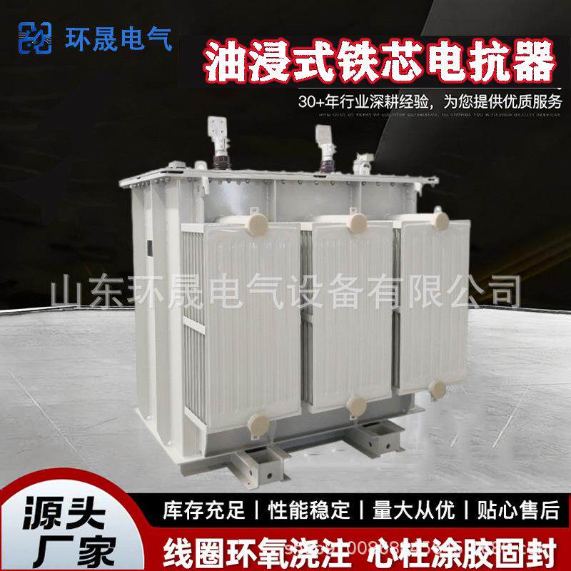 山东高压电容电器三相大功率电力输入输出油浸式铁芯电抗器