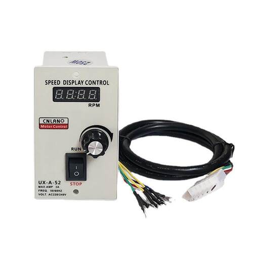 UX52A数显交流异步电机AC220V无极调速马达控制器抗干扰电子开关