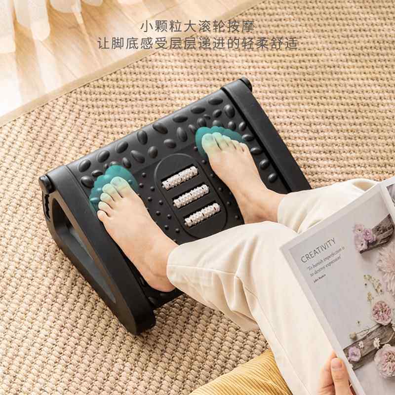 脚踏办公板凳室垫脚搁脚302成人孕妇脚底按摩防翘二郎腿生桌下学