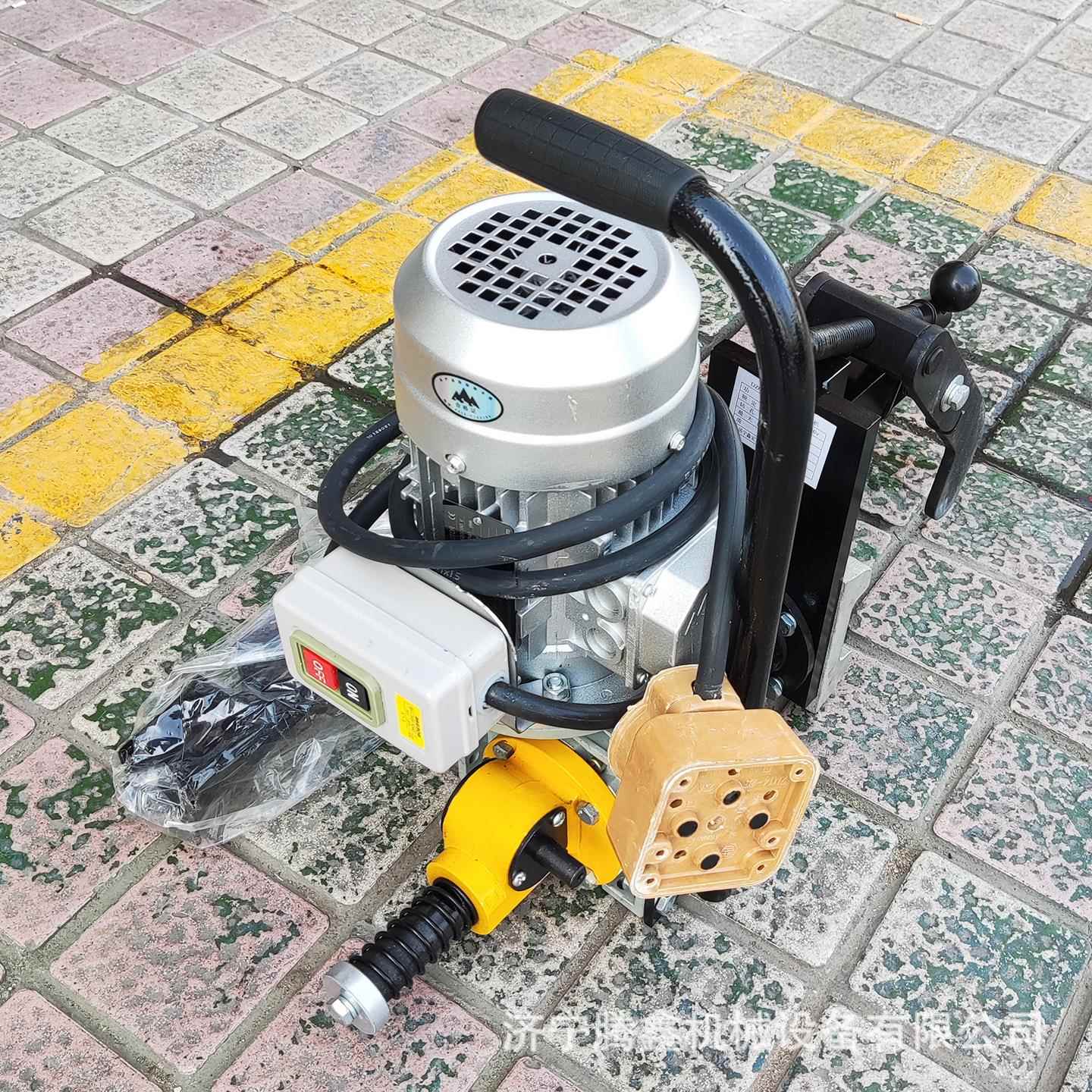 DZG-1II电动钢轨钻孔机 手提自锁式空心钻 铁路工务轨道打眼机