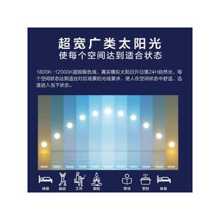 2025新款 全光谱淡彩多彩色氛围感天澜灯LED卧室吸顶灯 设计天镜灯