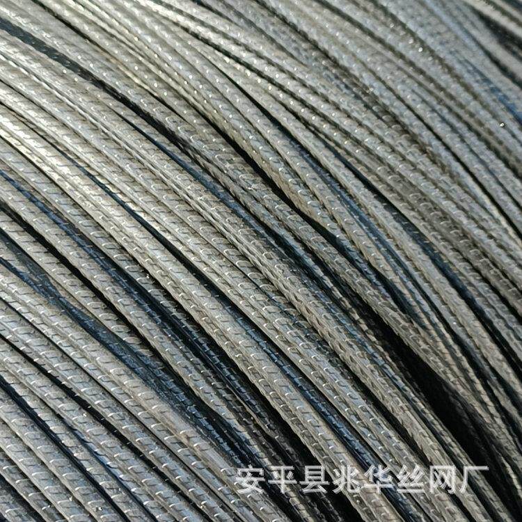 热轧带肋麻花螺纹钢筋铁丝调直截断丝建筑桥梁钢筋网片钢丝