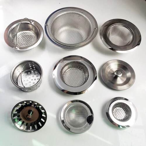 透明水槽过滤网盖子 洗菜盆粗网过滤漏塞 厨房排水过滤工具