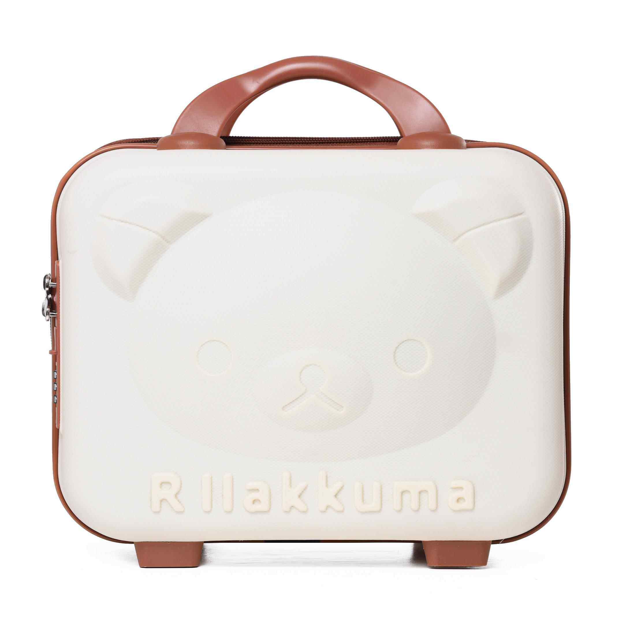 高档小可手提行李箱儿箱化妆熊小箱子14寸童男女爱密码箱迷你收纳