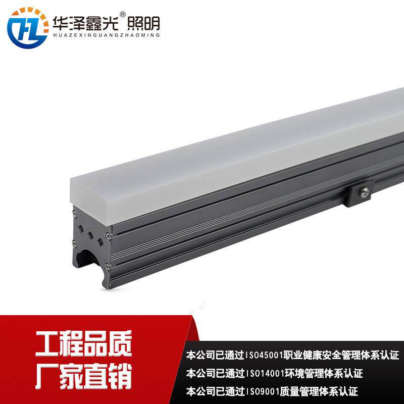 LED防水线条灯户外酒店楼体桥梁建筑工程轮廓灯低压外控12W线条灯