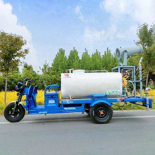 多功能移动雾炮喷水车 小型不锈钢三轮洒水车 用途广泛