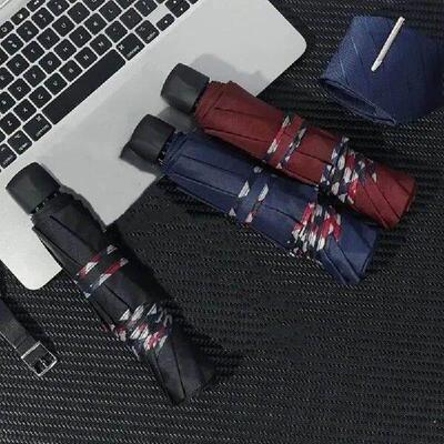 Folding Umbrella Ten Bones Bumper Wind-resistant Rainproof