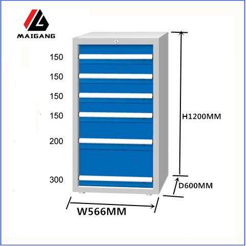 麦冈MG-Z12061A加厚工位器具零件柜电子元件盒多功能抽屉式工具柜