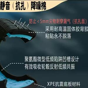 17-20寸静音棉康佩森195205215/171819静音新能源汽车绿色轿车轮