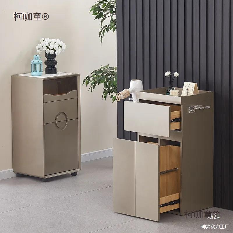 发店工具柜美发店工具车剪发推车发廊工作储物带抽屉工具台麦太保