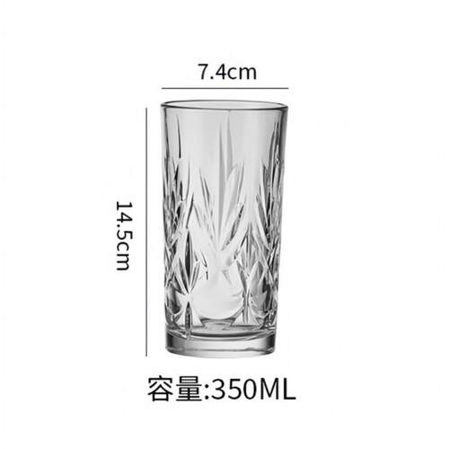 钢化玻璃威士忌酒耐高温玻璃杯