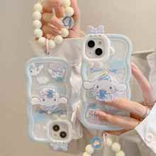 Kawaii Sanrio Cinnamoroll With Bracelet Bracket Phone Case F