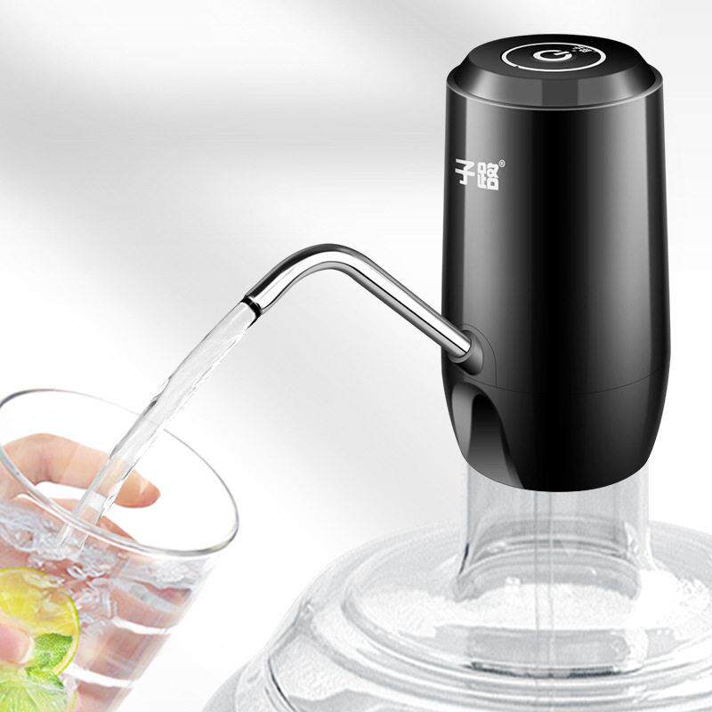 子路桶装水抽水器充电饮水机水泵家用电动压水器吸水矿泉水双泵