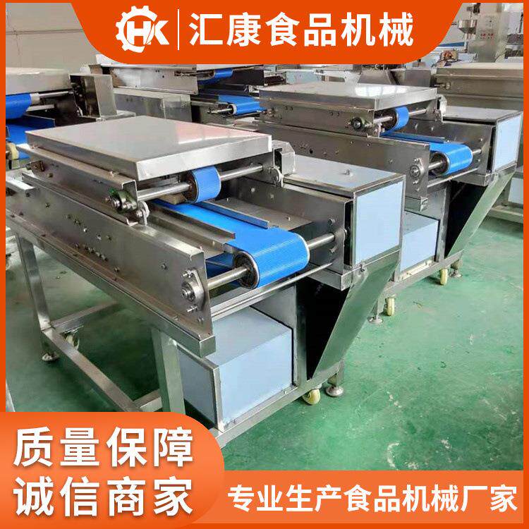 牌鲜鸡肉切片切条成套机五花肉平行开片机多层鸭胸切分片机
