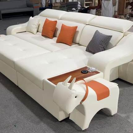 D客Y小马款奶000油风现代0简网红沙发厅0252新款沙发猫伸抓WDY约