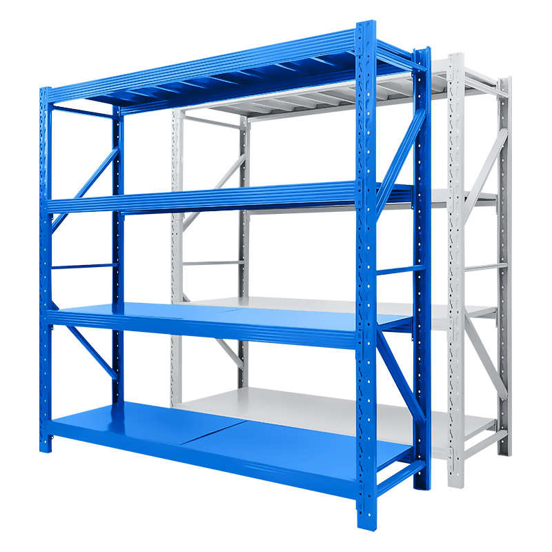 广州货架厂家仓储阁楼货架 可调节加厚多层轻型中型货架横梁横杆