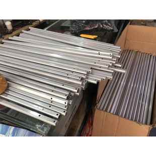 广拓32铝合金终端杆直杆受力杆电子围栏前端配件承力杆防盗报警器