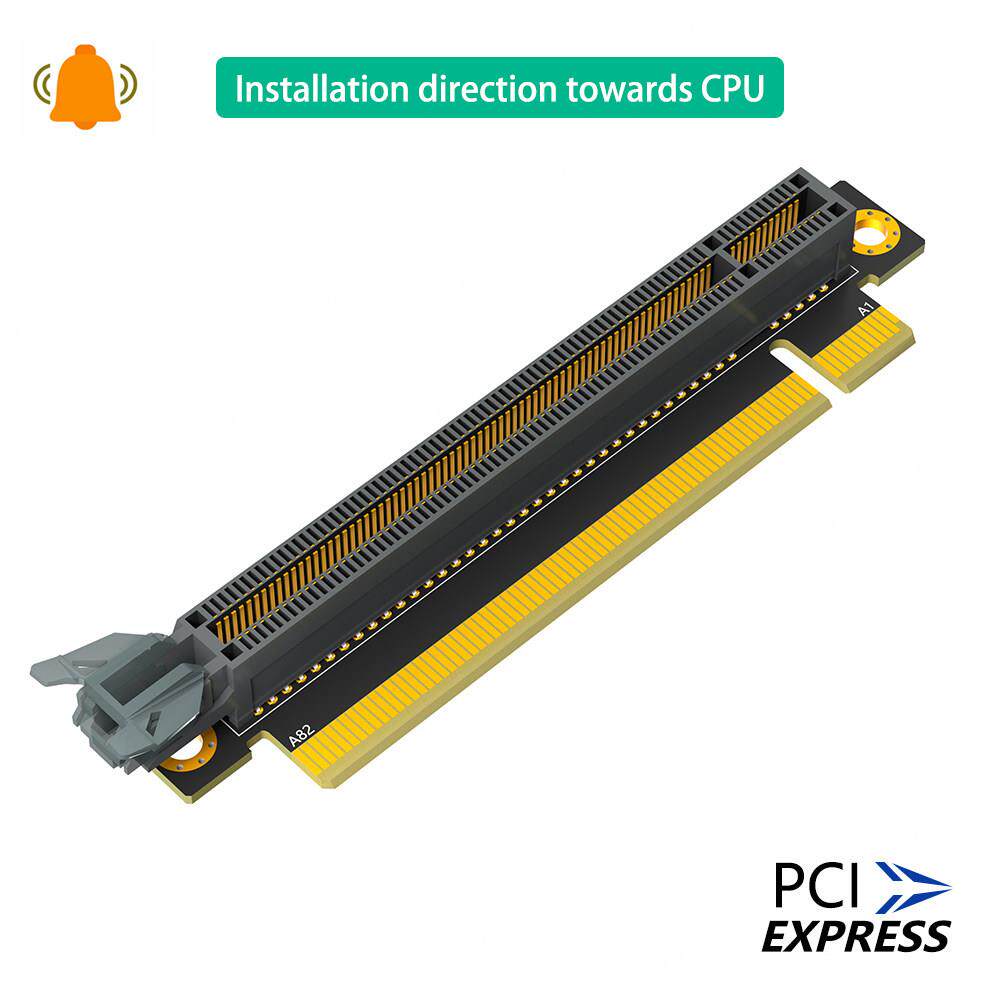 PCI-E转接卡x16显卡转接卡PCI-E转向卡 转换卡pci-e16X3.0 1U 2U