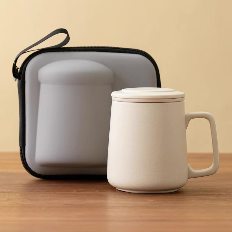 快客杯一壶一杯单个人专用一人饮茶水分离泡茶杯子便携式旅行茶具
