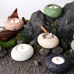 蜡烛杯蜡烛容器空杯香薰蜡烛杯浪漫香氛伴手礼物厂家直销创意水泥