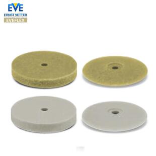 EVE德国浮石火山玻璃抛光器棕绿色中粗白色10个装 细抛光磨头