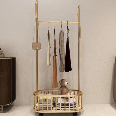 衣帽架加厚空卧室架衣架店落地不占间挂衣家用可移DK-21020动收纳