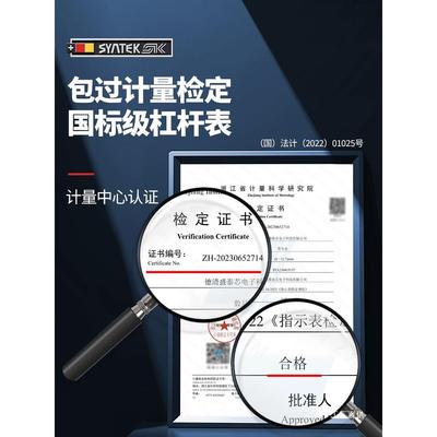 德国杠杆百分表一套高度千表头校丝表分跳百动防震分852精表磁力