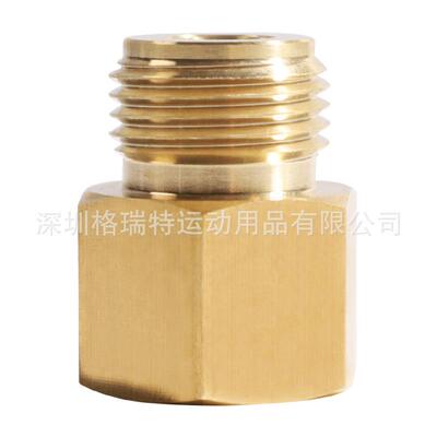 TR21-4转CGA320气瓶接头铜转接头