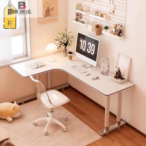 多用转角台式电脑桌简约现代书桌L型学生学习桌墙角卧室办公桌