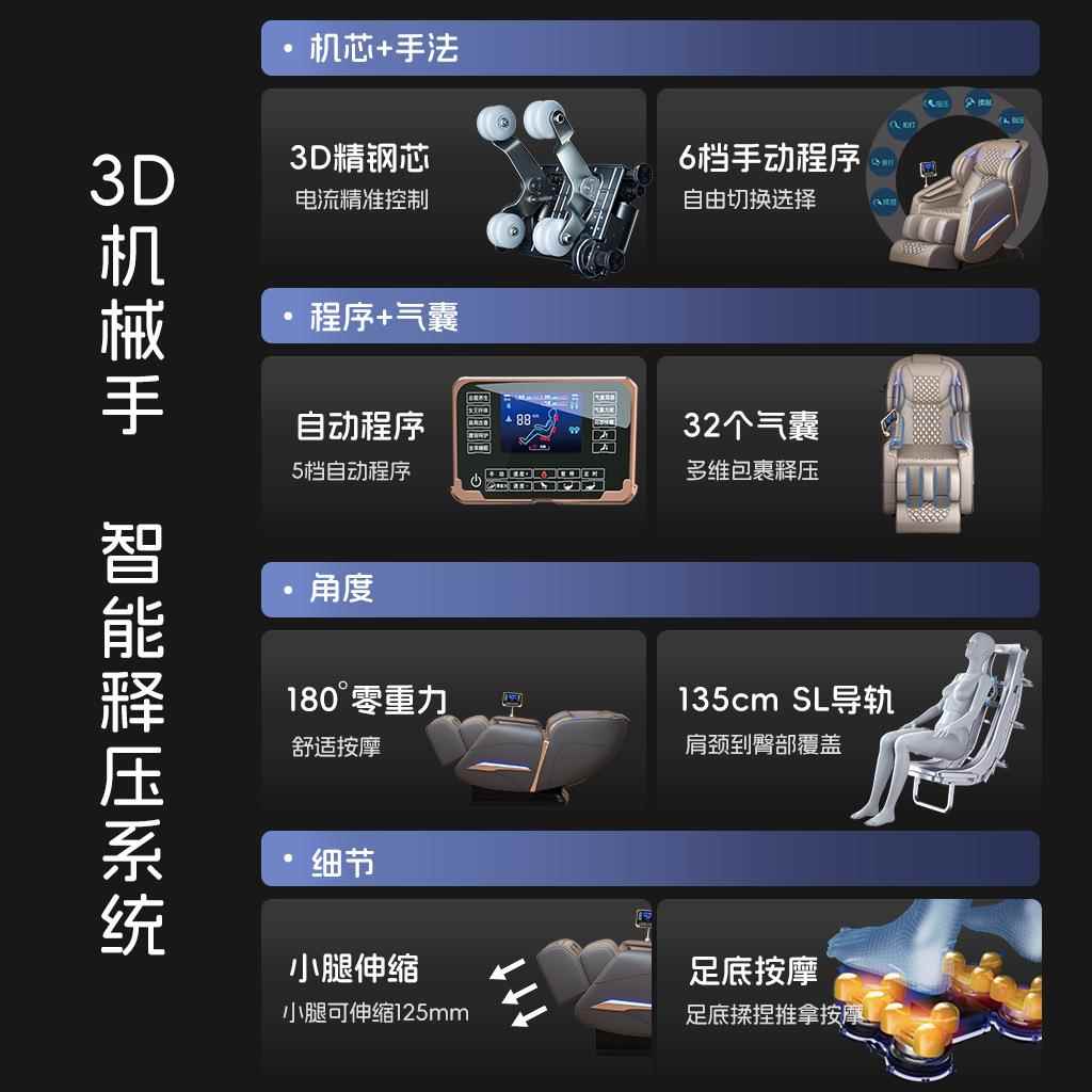 厂家按28摩椅全身多功能空老人按摩器家用太沙发热椅敷舱按摩