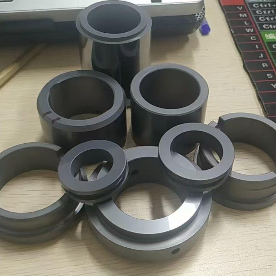 碳化硅高性能密封环高耐磨密封性能好性能稳定机械加工轴套可定制