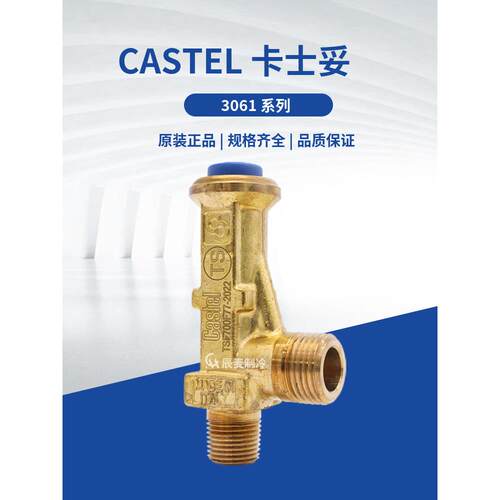 CASTEL安全压力泄压阀3061/2TS/3TS/4TS140-190-240-280-300-420