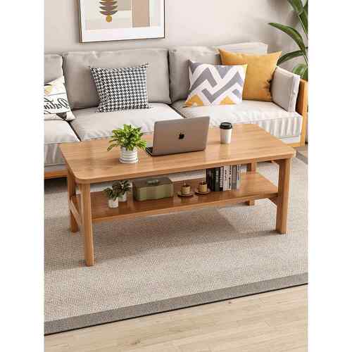 A10L可折叠茶几双层客厅小户型家用非实木小桌子简易茶桌学习电脑