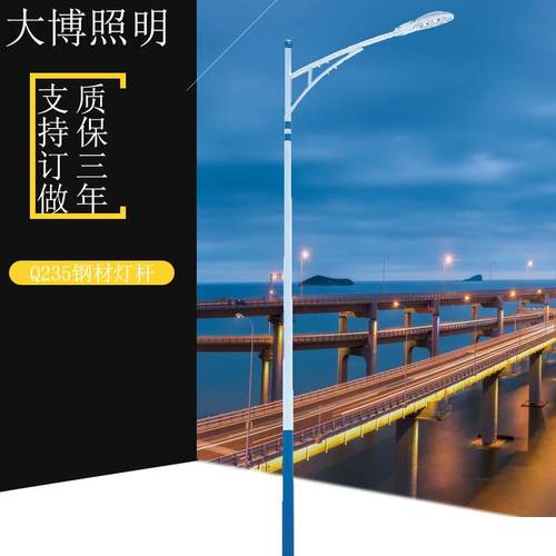 LED路灯高速路照明热镀锌市电路灯农村道路亮化工程路灯