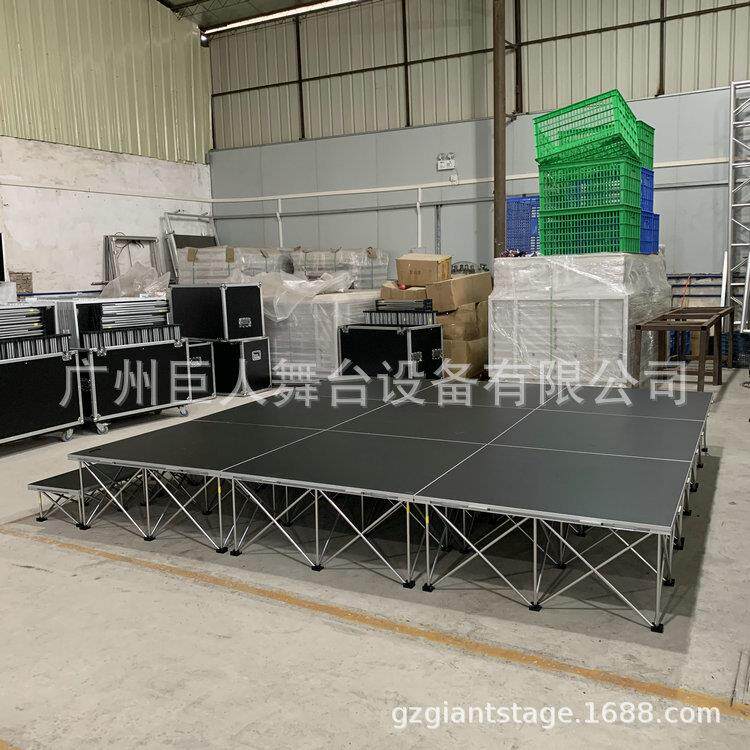航空箱式拉网折叠舞台地毯活动舞