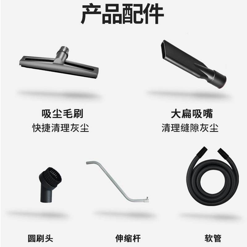 式工业吸尘保器大吸力功率厂车间粉尘移动吸尘机商SUD用开荒洁工