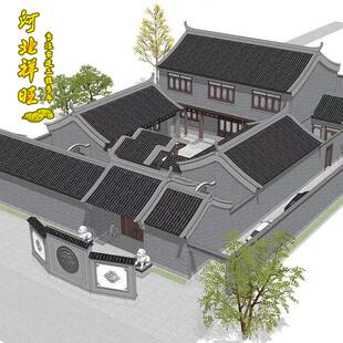 仿古建筑青瓦滴水瓦古建园林青瓦片仿古别墅青瓦块屋檐滴水瓦