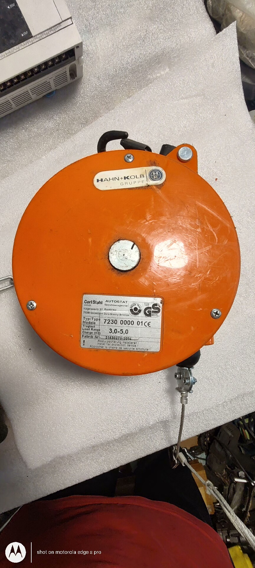 德国卡尔施达CarlStahl Kromer 平衡器7230