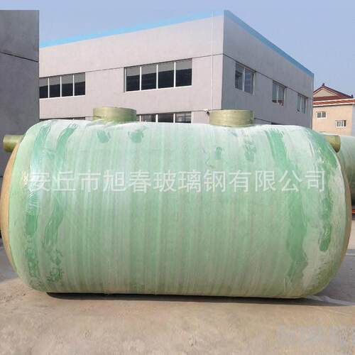 厂家玻璃钢化粪池新型加固玻璃钢化粪池农村家用50立方化粪池