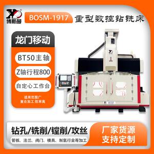 新款重型1917龙门数控钻铣床制氢电解槽乳突板模具钻孔设备