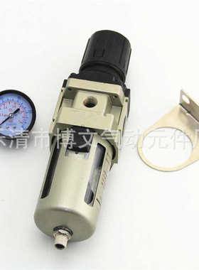 供应 AW4000-04 调压过滤器 油水分离器 4分或1/2接口 一联件