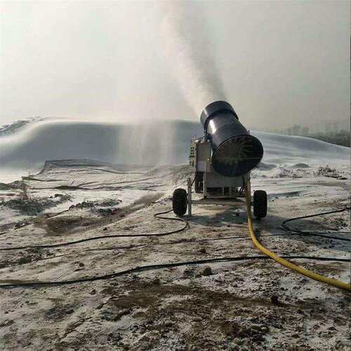 滑雪场人工造雪机大型舞台雪花机3000W可摇头喷雪机