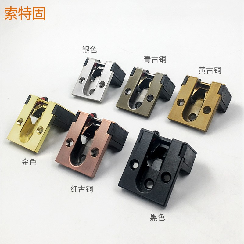 防盗链佐致(收暗装门链宾馆暗藏插销店门防门盗房门防盗锁扣锁入