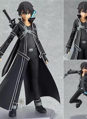 高档Fima刀剑神域 17 4桐人178亚丝娜 换g脸可手办动人偶摆件玩具