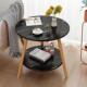 小圆桌小茶几沙发边几茶几北欧风简约创意阳台客厅ins风