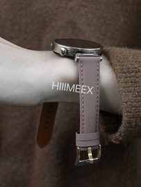hiiimeex适用华为手表gt4小牛皮表带gt3gt2手表带真皮保时捷ecg版watch3pro荣耀magic2男女同款